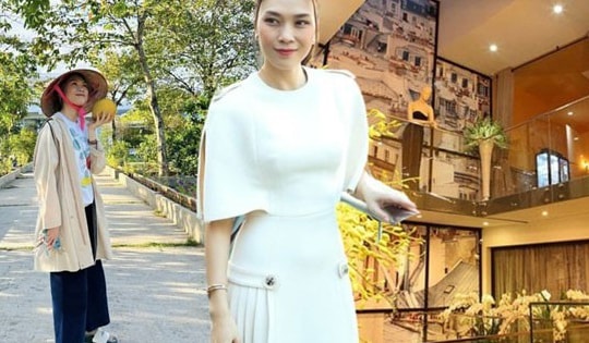 Mỹ Tâm đi dép tổ ong, mặc quần jean rách thăm vườn, 'flex' sự giàu có ở tuổi 44