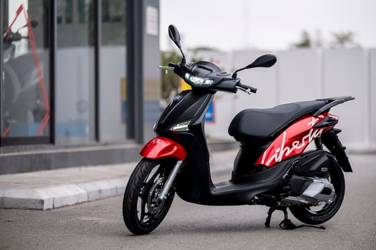 Piaggio Liberty 2025 bắt đầu xuất hiện, có cả phiên bản dành cho GenZ