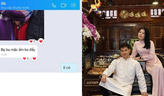 Vợ NSND Xuân Bắc khoe dòng tin nhắn chứng tỏ hôn nhân hạnh phúc