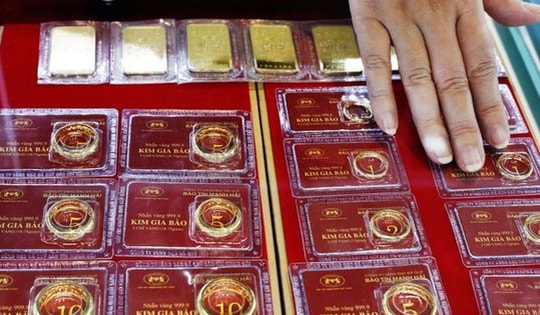 Giá vàng hôm nay 28/2: Vàng nhẫn Bảo Tín Minh Châu, PNJ, Doji, vàng SJC giảm sâu dưới 91 triệu đồng/lượng