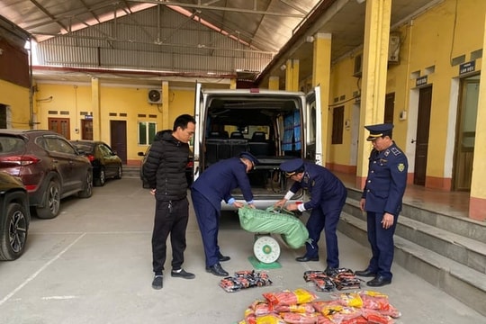 Tháng cao điểm Tết Nguyên đán 2025, 8.560 vụ vi phạm về thương mại bị phát hiện, xử lý