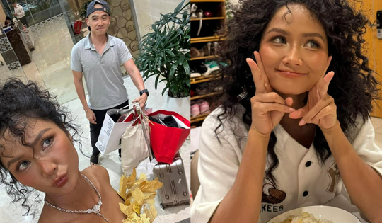 Chồng H’Hen Niê có 1 hành động chứng minh nàng Hậu là cô gái số hưởng của Vbiz!