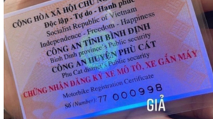 Cách nhận biết đăng ký xe thật - giả khi nhìn vào những điểm này