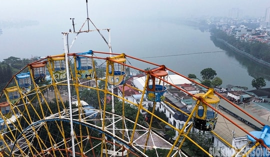 Công viên Mặt trời mới sát hồ Tây sắp 'biến mất'