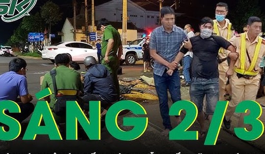 Sáng 2/3: Kinh hãi nhóm 'báo thủ' vác kiếm đi diễu phố ở Đà Nẵng hành hung người