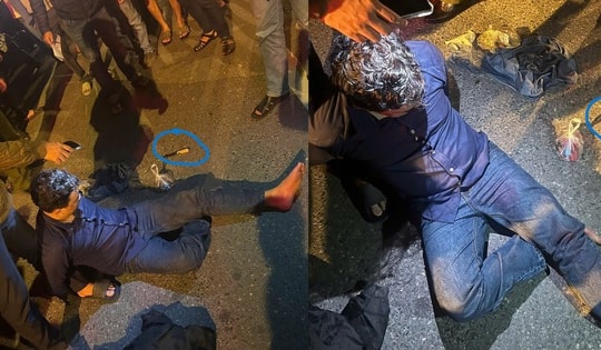 Bắt giữ đối tượng cầm dao vào cửa hàng sữa cướp tài sản