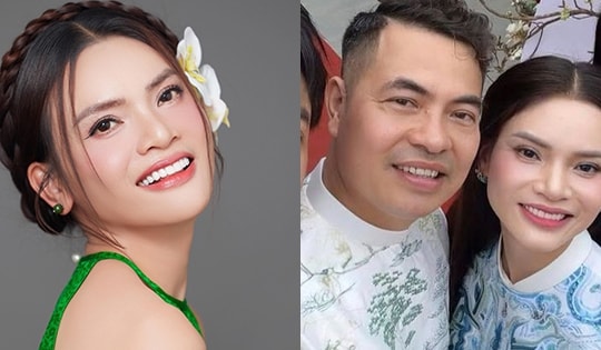 Nhan sắc đời thực nữ NSND xứ Nghệ trẻ tuổi nhất vừa làm lễ ăn hỏi ở tuổi 43