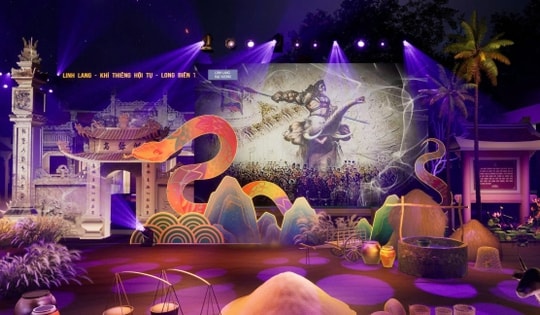 Nhiều nghi thức văn hoá đặc sắc được tái hiện trong lễ hội Linh Lang Đại vương