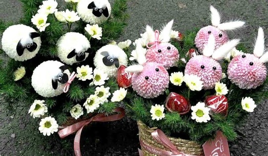 Những bó hoa độc lạ 'đốn tim' phái đẹp ngày 8/3