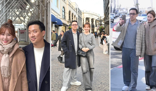 Vợ chồng Trấn Thành - Hari Won ton sur ton du lịch trời Tây