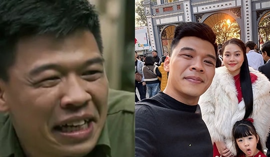 Trung Ruồi - ông bác nam chính trong 'Cha tôi, người ở lại' có đời thực viên mãn bên vợ con