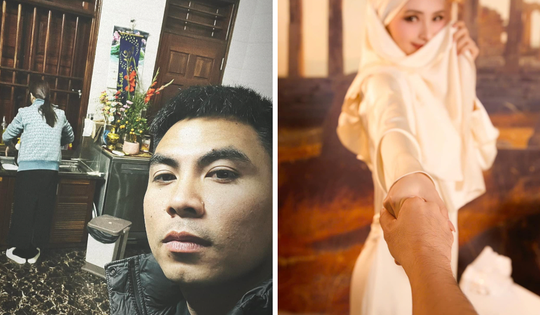 Không còn 'úp mở', cầu thủ Đức Huy chính thức công khai bạn gái là nữ MC VTV