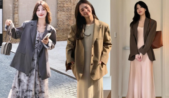 Blazer + đầm liền: Combo "đỉnh cao" của sự thanh lịch và chuyên nghiệp nhất định phải thử