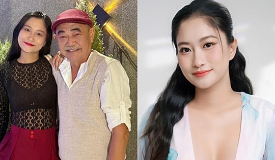 Bạn gái kém 36 tuổi của NSND Việt Anh tự tin khoe dáng