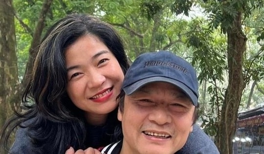 Bà xã kín tiếng kém 12 tuổi của diễn viên Võ Hoài Nam lần đầu chia sẻ về chồng