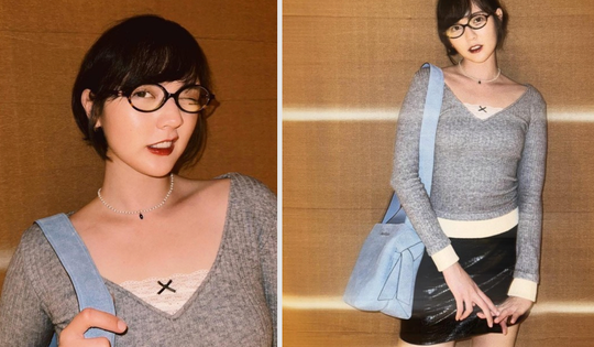 'Nàng thơ' của Sơn Tùng gây chú ý sau khi 'xuống tóc' và phong cách retro khác lạ