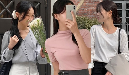 Bên cạnh sơ mi, phụ nữ Hàn còn chăm diện 4 kiểu áo trẻ trung này khi tới công sở