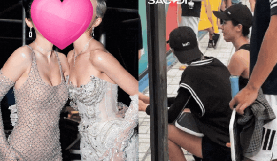 "Tóm gọn" 2 sao Vbiz nghi hẹn hò, "dính nhau như sam" trên sân pickleball