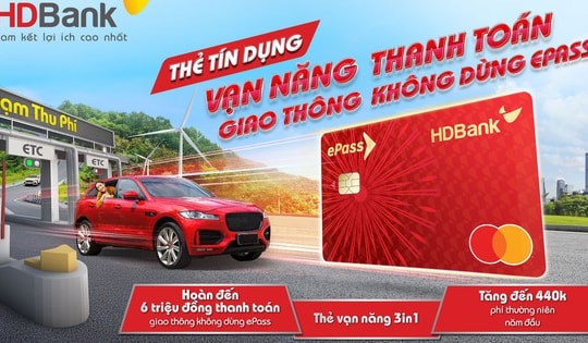 HDBank ePass 3in1 - Thẻ vạn năng cho chủ xe thời đại số