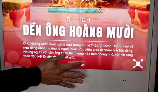 ‘Một chạm’ để hiểu di tích