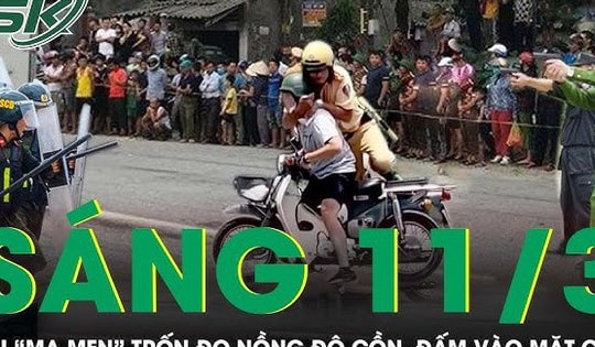 Sáng 11/3: Bức xúc hai 'ma men' trốn đo nồng độ cồn, liều lĩnh đấm thẳng vào mặt CSGT ở Hải Phòng