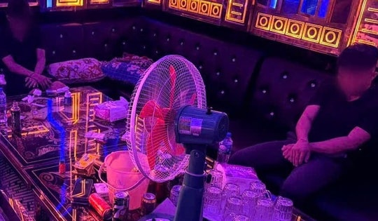 Phát hiện 33 đối tượng dương tính với chất ma túy trong quán karaoke