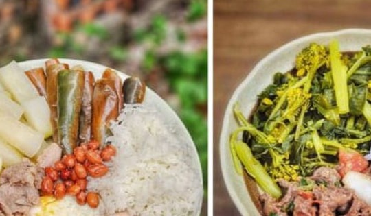 Nàng dâu 'số hưởng' khoe những bữa cơm bố chồng nấu vừa đẹp vừa ngon, bổ