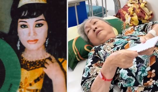Nghệ sĩ cải lương một thời bán vé số mưu sinh tuổi xế chiều, tình hình sức khỏe đáng lo ngại