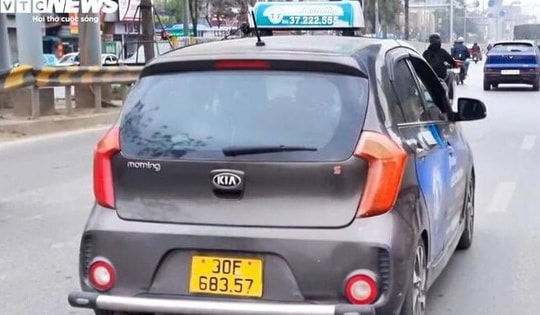 Dán băng dính sửa biển số từ E thành F, tài xế bị phạt hơn 20 triệu đồng