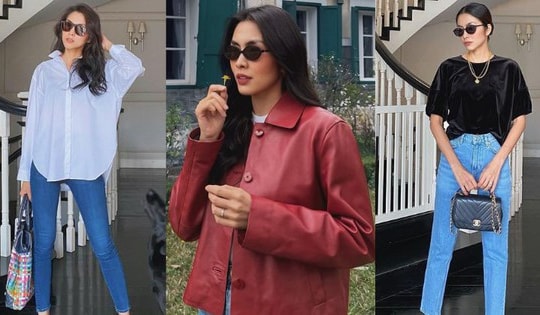 Khuyên chân thành phụ nữ U40 đừng cầu kỳ khi mặc quần jeans, phối đồ đơn giản thế này mới chạm đỉnh cao tinh tế