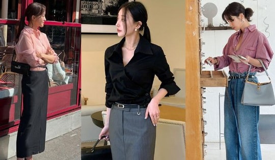 10 set đồ công sở trẻ trung cho phụ nữ trên 40 tuổi