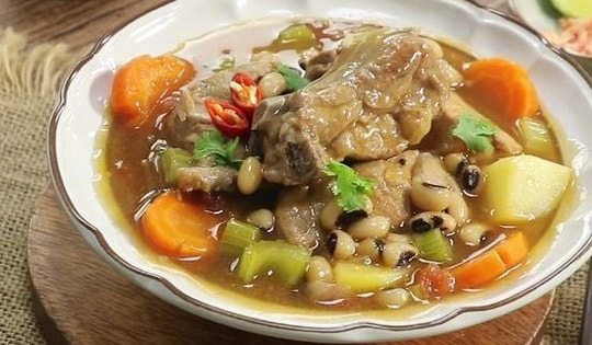 Hai cách làm sườn non nấu hạt đậu trắng thơm ngon ai ăn cũng mê, rất tốt cho người tiểu đường và đại tràng