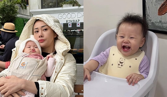 Phương Oanh chia sẻ khoảnh khắc lần đầu biết nói của con gái