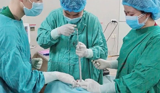 Hy hữu: Bác sĩ tìm thấy xương và răng giả trong thực quản của người đàn ông ở Ninh Bình sau 2 ngày ăn cháo gà