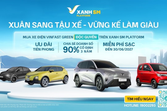 VinFast ưu đãi cho khách hàng đặt cọc mua xe Green trước 25/3