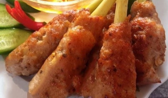 Đây mới là cách làm thịt heo bọc sả chiên ngon độc lạ tại nhà