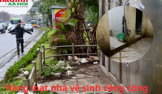 Hàng loạt nhà vệ sinh công cộng tại Hà Nội xuống cấp trầm trọng