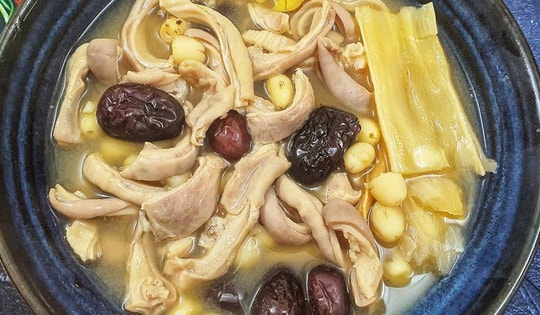 Đổi vị cuối tuần với món ngon dễ làm từ dạ dày vừa bổ dưỡng vừa làm ấm cơ thể trong mùa nồm ẩm