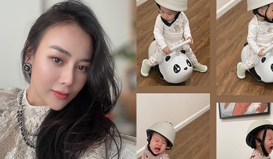 Cặp song sinh nhà Phương Oanh đáng yêu, ngoan ngoãn, nữ diễn viên dạy dỗ như thế nào?