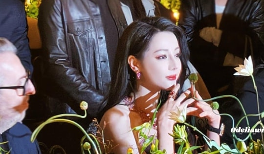 Công chúa Địch Lệ Nhiệt Ba giá đáo đêm tiệc Dior, 1 mỹ nhân cũng không hề kém cạnh