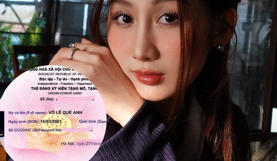 Một hoa hậu đăng ký hiến tạng ở tuổi 24
