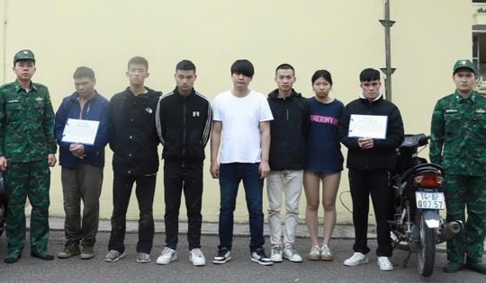 Bộ đội Biên phòng bắt nhóm đối tượng tổ chức cho người nước ngoài xuất nhập cảnh trái phép