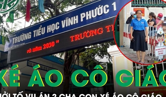 Khởi tố vụ án 2 cha con xé áo cô giáo, làm lộ nội y trước mặt học sinh tại Nha Trang