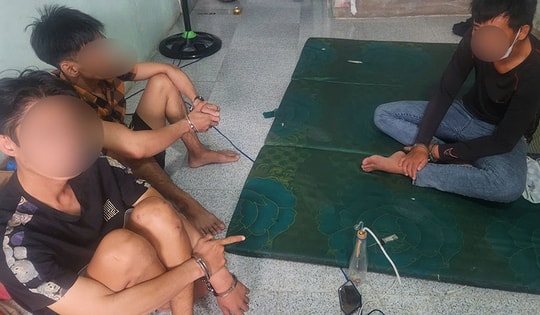 Bắt quả tang nhiều đối tượng tổ chức, tàng trữ trái phép chất ma túy