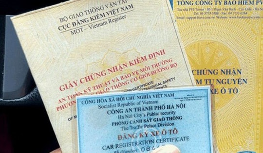 Tham gia giao thông phải có đủ 6 loại giấy tờ xe này nếu không có thể bị phạt rất nặng
