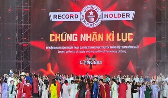 Concert 'Anh trai vượt ngàn chông gai' xác lập kỷ lục Guinness thế giới