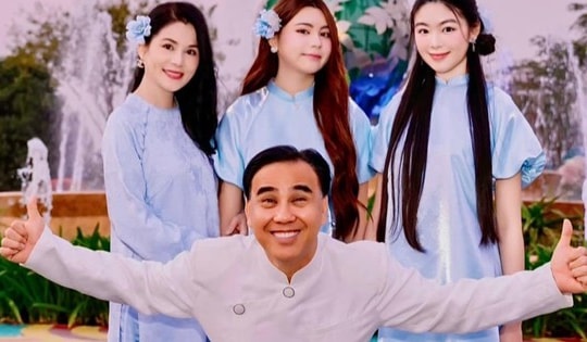 MC Quyền Linh khen vợ bản lĩnh, dạy con gái Lọ Lem cách đối mặt áp lực