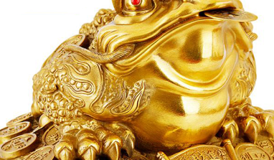 Cóc 3 chân ngậm tiền: Dùng đúng không lo nghèo khó, xui xẻo