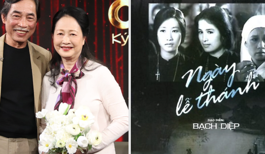 Bộ ba nghệ sĩ Như Quỳnh - Trà Giang - Viết Liên gặp lại nhau sau 50 năm bộ phim 'Ngày lễ thánh'