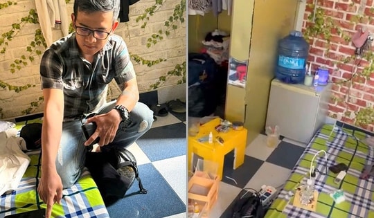 Bắt quả tang nhóm đối tượng sử dụng trái phép chất ma túy trong phòng trọ